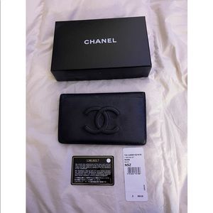 Chanel Cavier Wallet Black